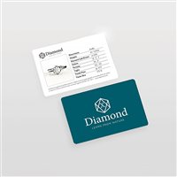 Halskette X-Diamond Dame My Xdiamond in Weißgold Diamante Lab Grown 0.05 Ct CL013BI-B - CL013BI-B